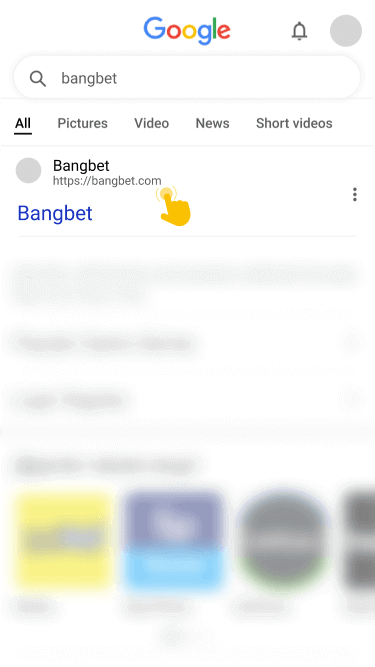 Visit BangBet from Your Phone
