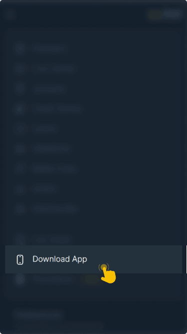 Access the App Download Page