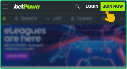 Tap the LOGIN button Tap the LOGIN button