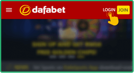 Locate the Login button Locate the Login button
