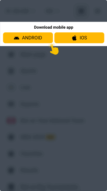 Download the Melbet app