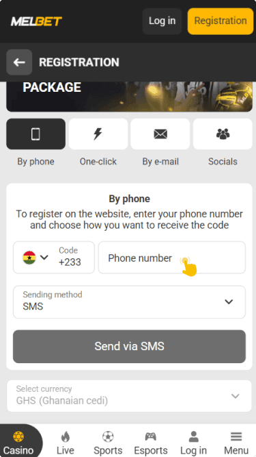 Register and Verify Account