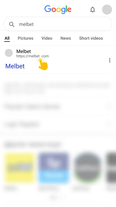 Visit the Melbet Ghana mobile site