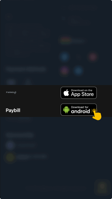 Download and install the mobile app