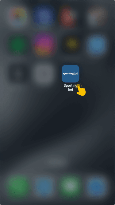 Install the app and log in