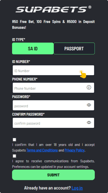 Fill in the required fields Fill in the required fields